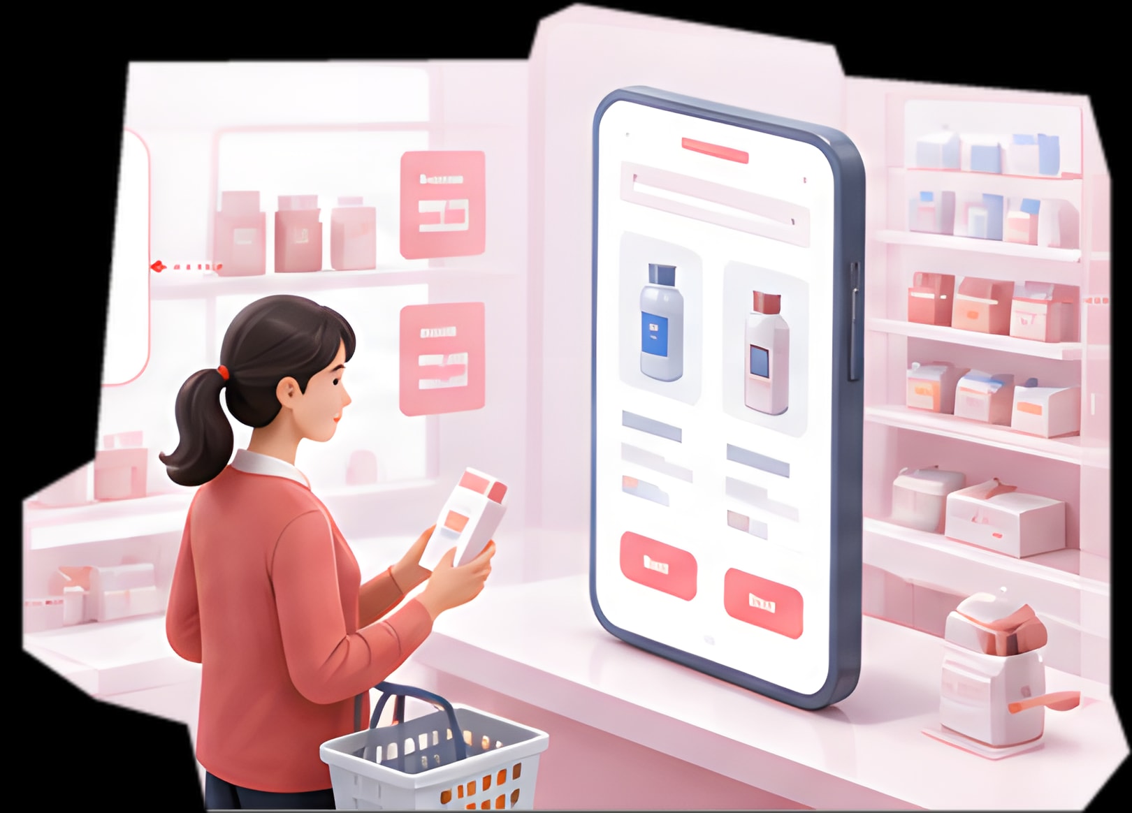 消费品牌与零售的客户决策场景插图